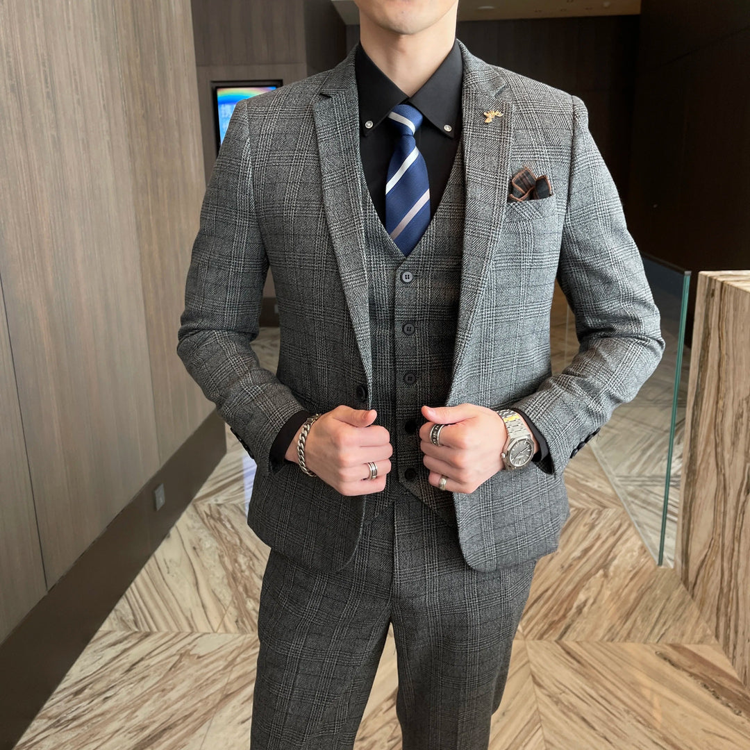 Costume élégant pour homme invité de mariage | Trois pièces