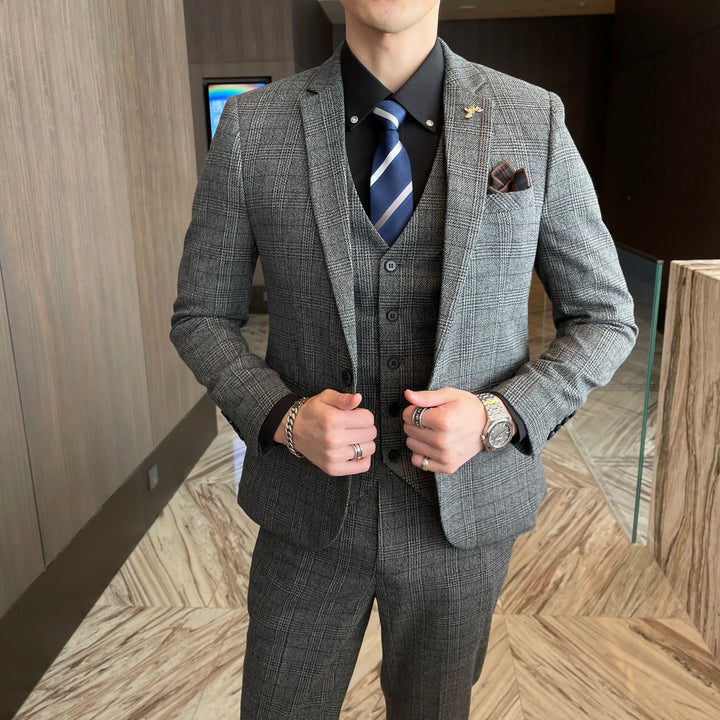 Costume élégant pour homme invité de mariage | Trois pièces