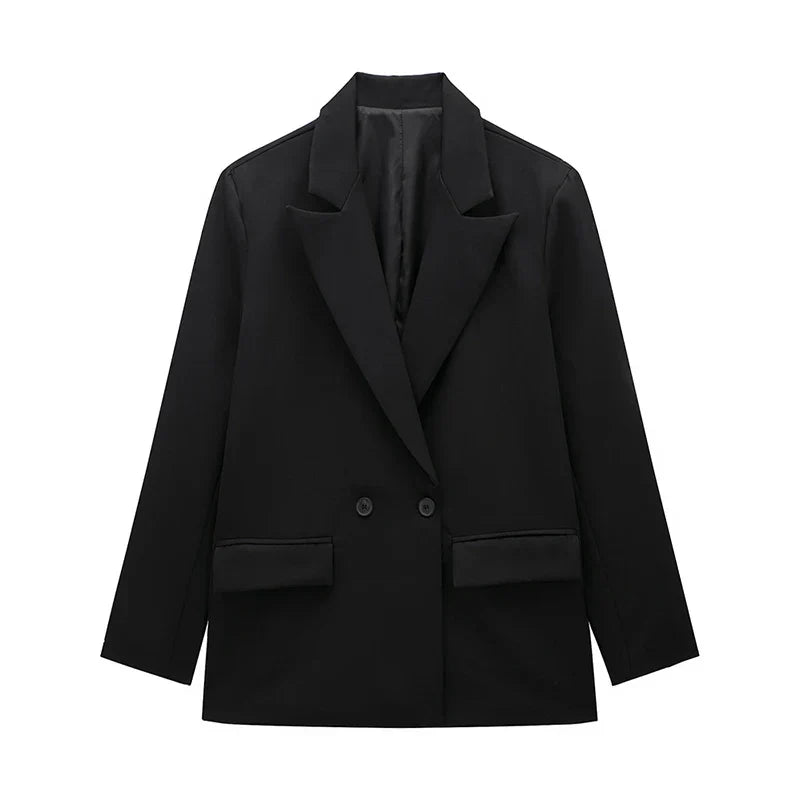Valloré | Manteau pour femmes à double boutonnage élégant