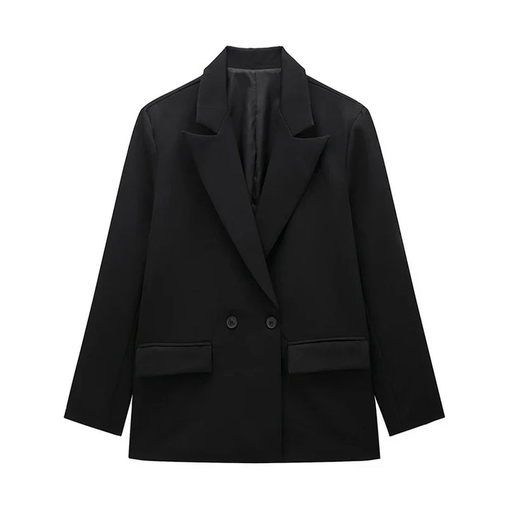Valloré | Manteau pour femmes à double boutonnage élégant