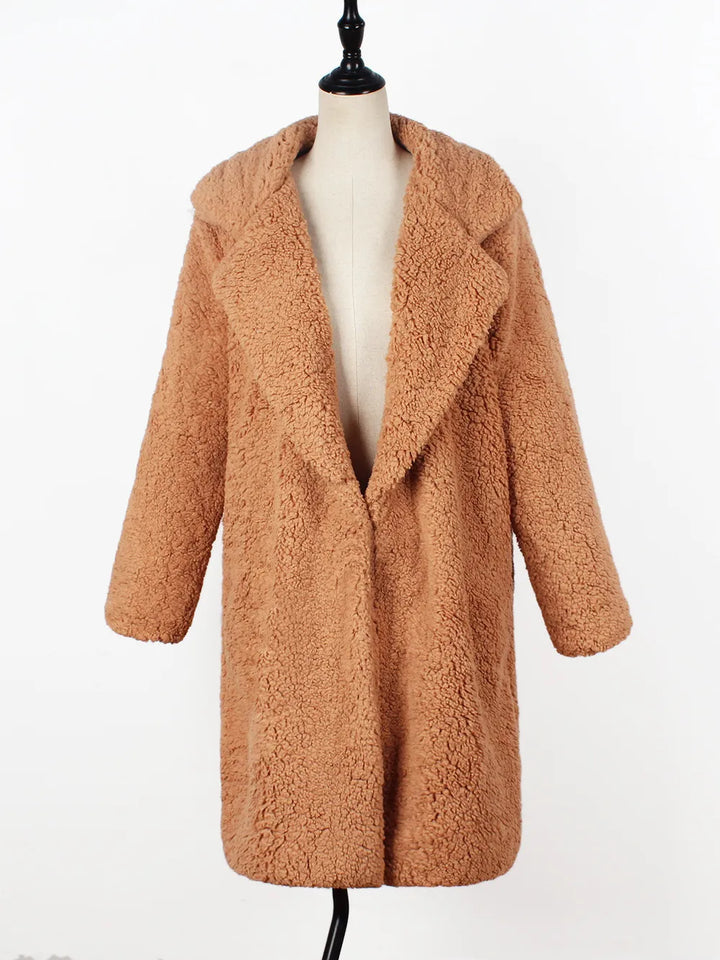 Manteau d'hiver élégant, polyvalent et confortable pour femmes