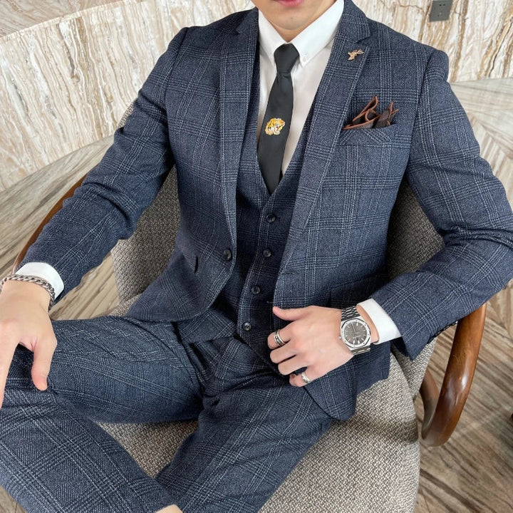 Costume élégant pour homme invité de mariage | Trois pièces