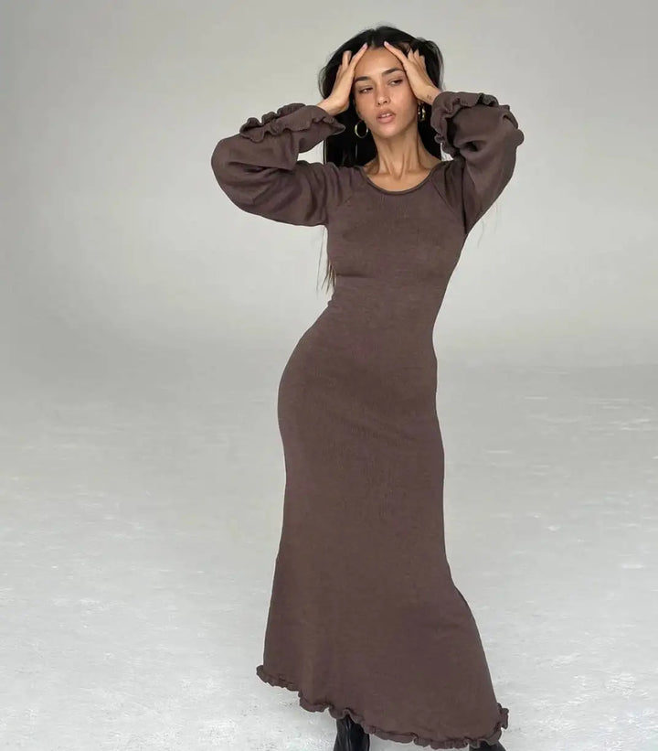 Isabella | Robe Maxi Tricot