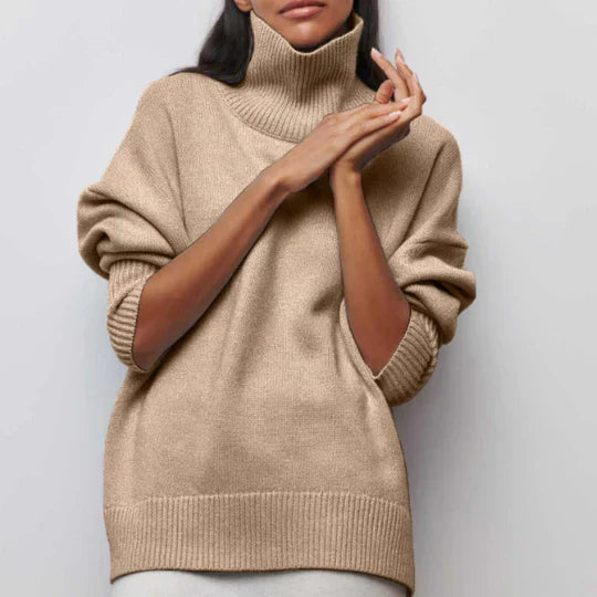 Katrielle | pull à col roulé pour femmes | hiver