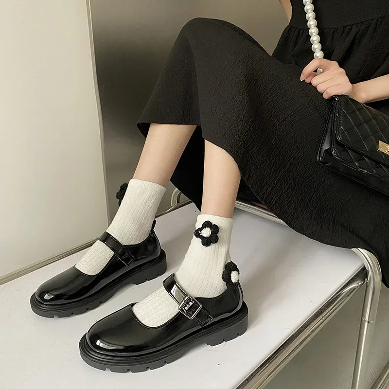 Chaussures Dirndl classiques pour femmes | Noir