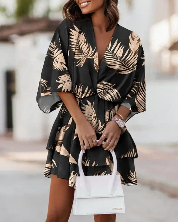 Josie - Robe Minikleid Boho pour femmes