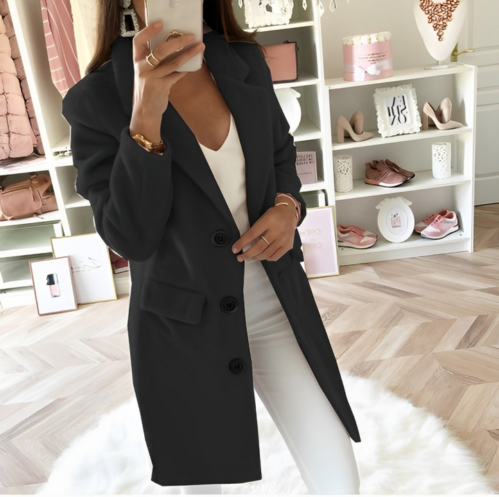 Veste d'hiver luxueuse, douillette et chaude pour femmes