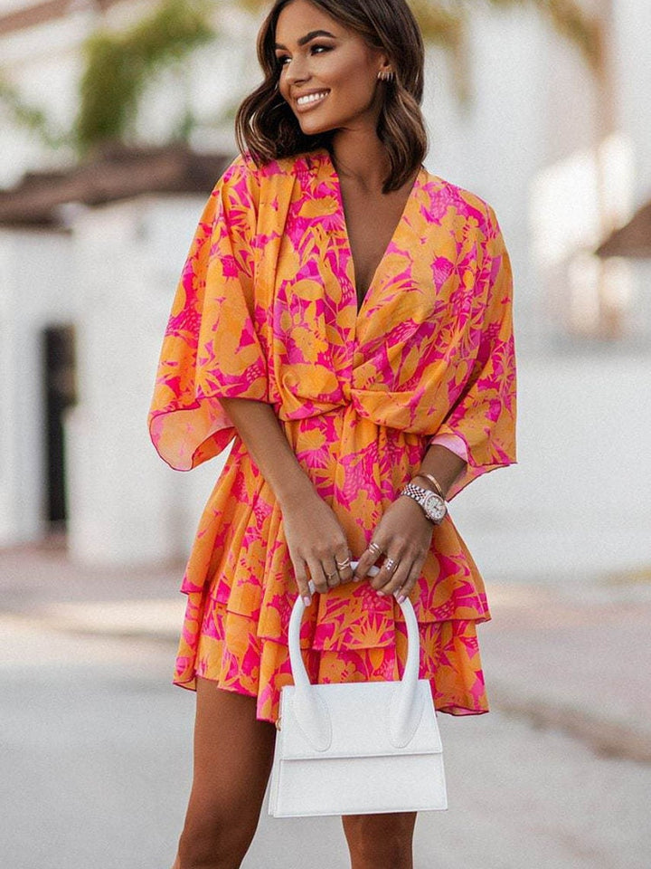 Josie - Robe Minikleid Boho pour femmes