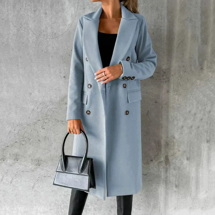ELLA - Manteau Femme – Manteau Chic Urbain Élégant pour le Bureau et les Loisirs