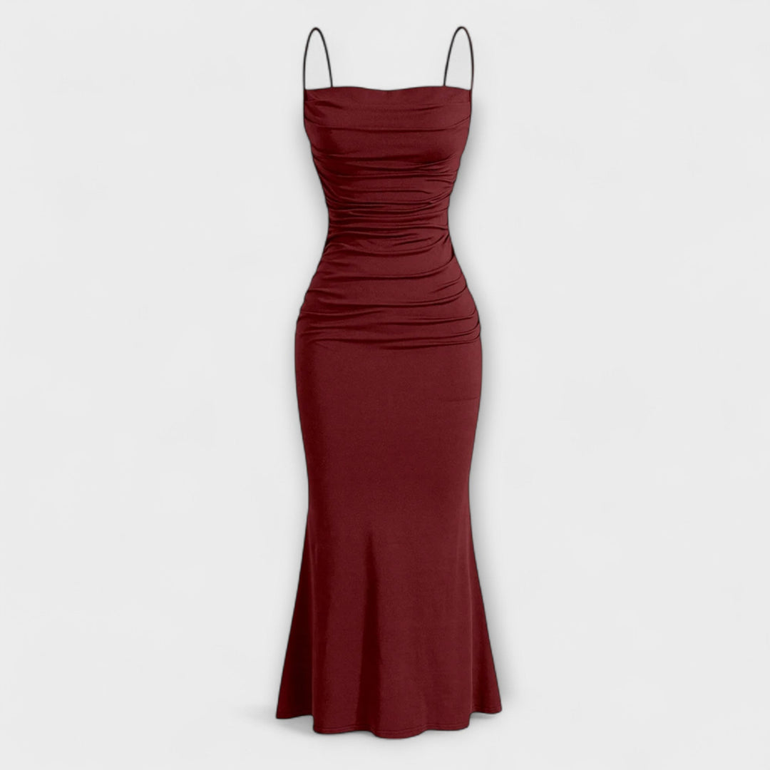 Mia Muse - Robe maxi élégante pour occasions festives