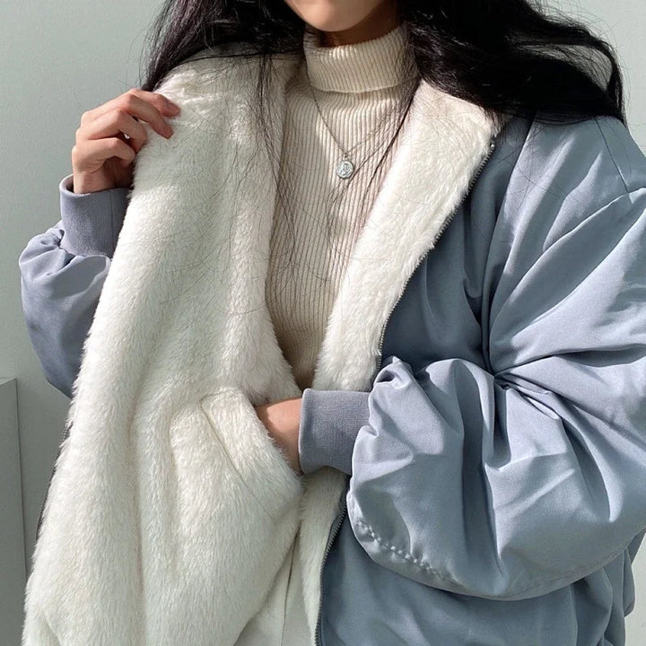 Hana | Manteau élégant réversible pour femmes