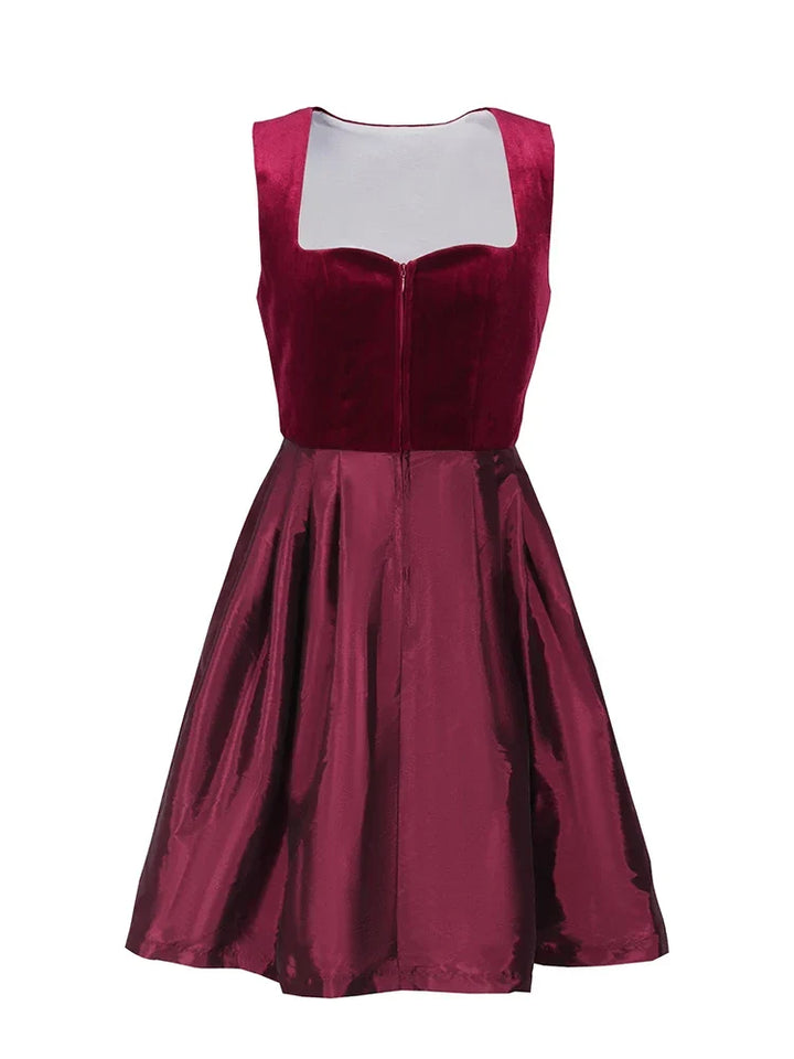Robe Dirndl Élégante Rouge pour Femmes Oktoberfest