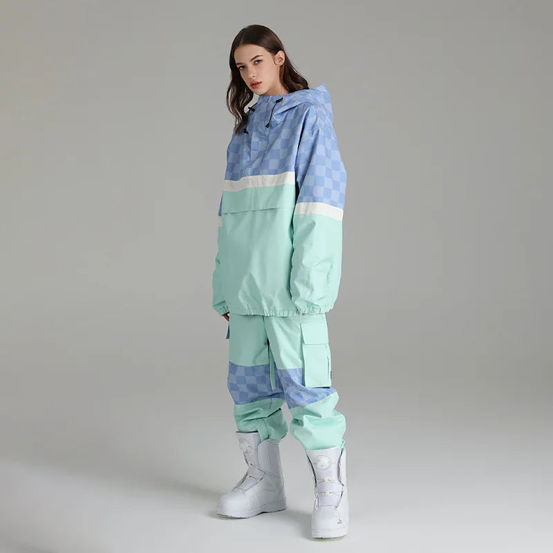 Combinaison de ski d'hiver pour femmes | Deux pièces