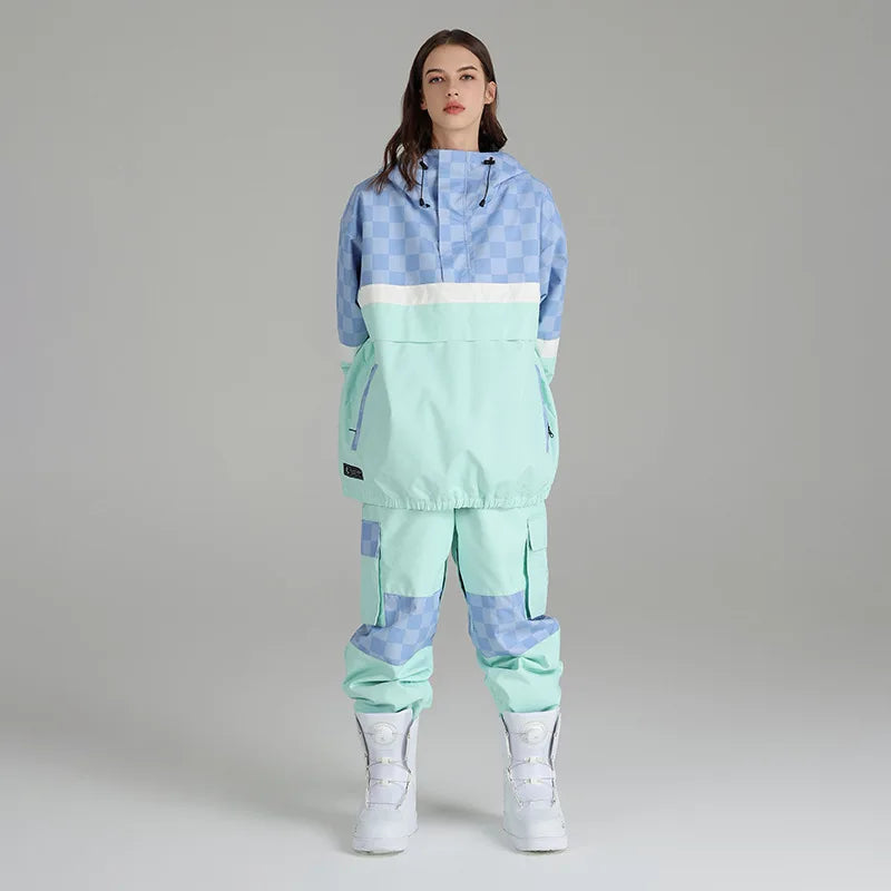 Combinaison de ski d'hiver pour femmes | Deux pièces