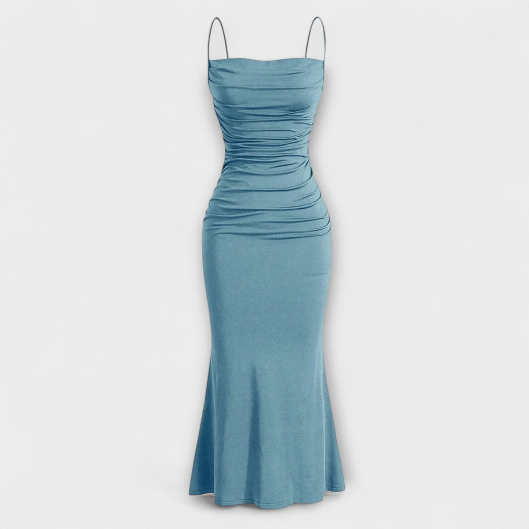 Mia Muse - Robe maxi élégante pour occasions festives