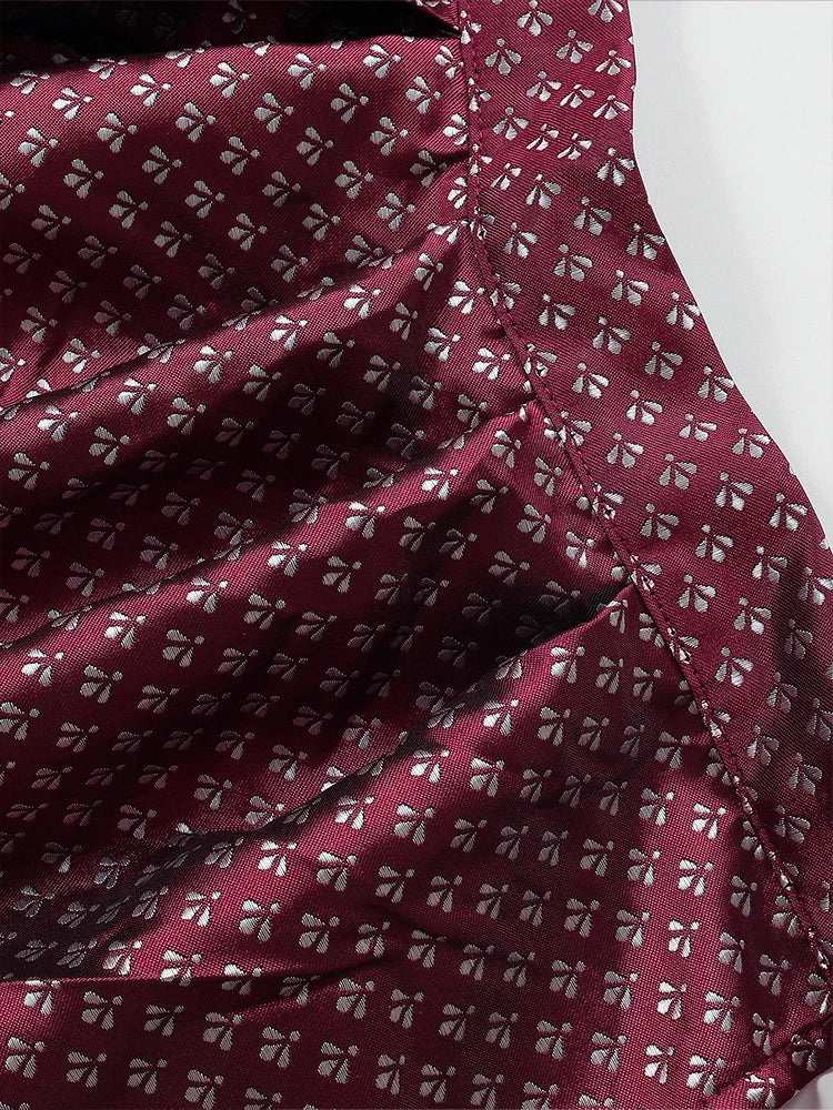 Robe Dirndl Élégante Rouge pour Femmes Oktoberfest