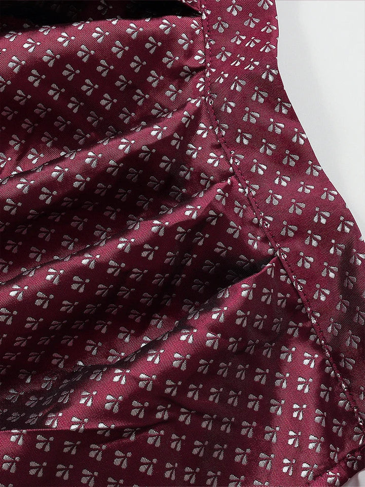 Robe Dirndl Élégante Rouge pour Femmes Oktoberfest