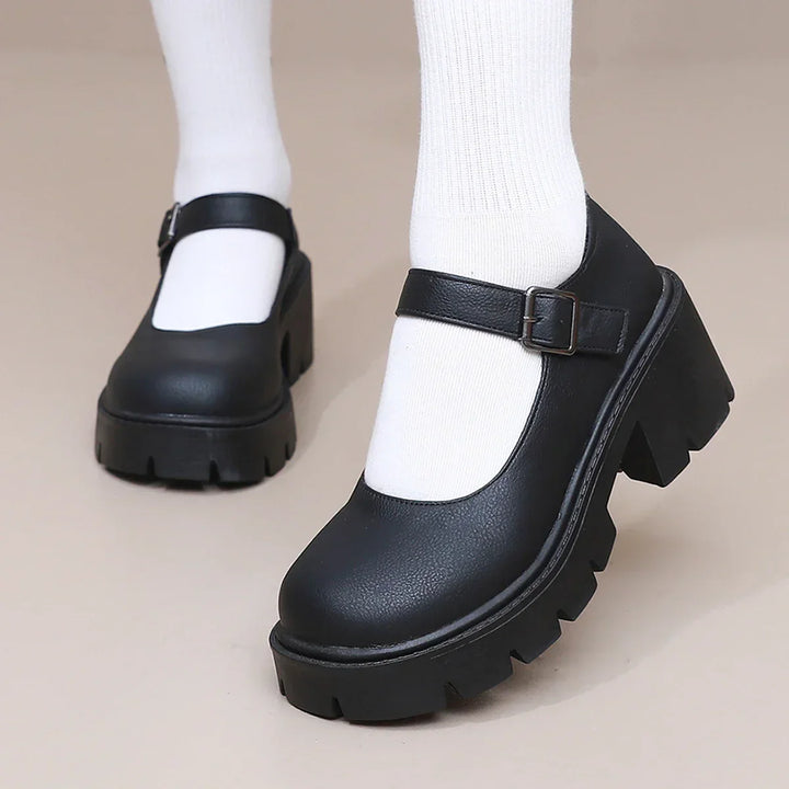 Chaussures Dirndl pour Femmes | Sangle à Boucle avec Semelle Large