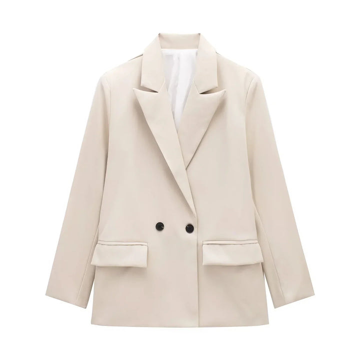 Valloré | Manteau pour femmes à double boutonnage élégant