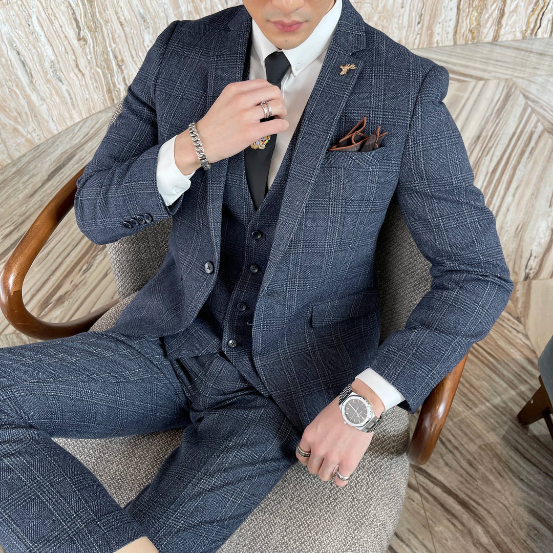 Costume élégant pour homme invité de mariage | Trois pièces