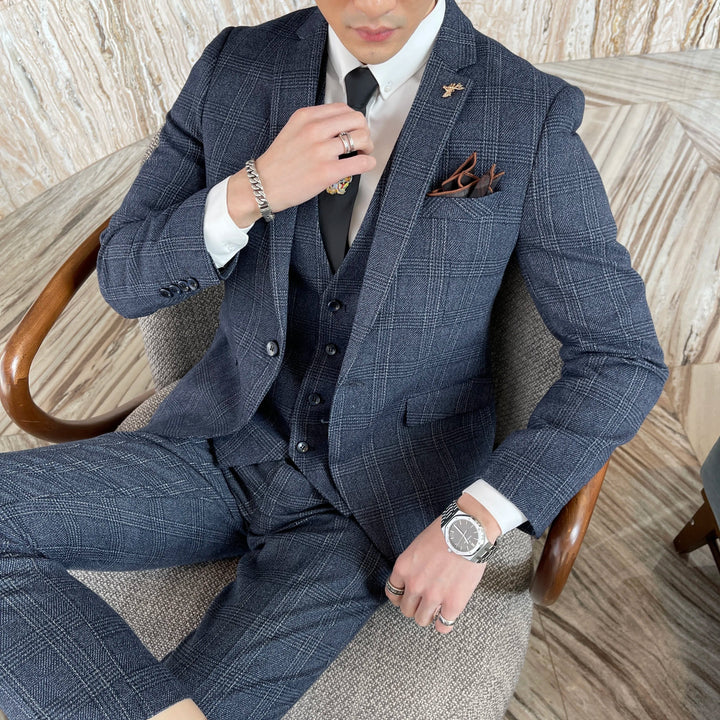 Costume élégant pour homme invité de mariage | Trois pièces