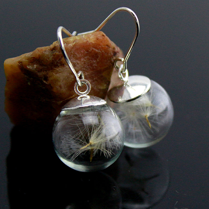 Boucles d'oreilles Löwenzahn en argent