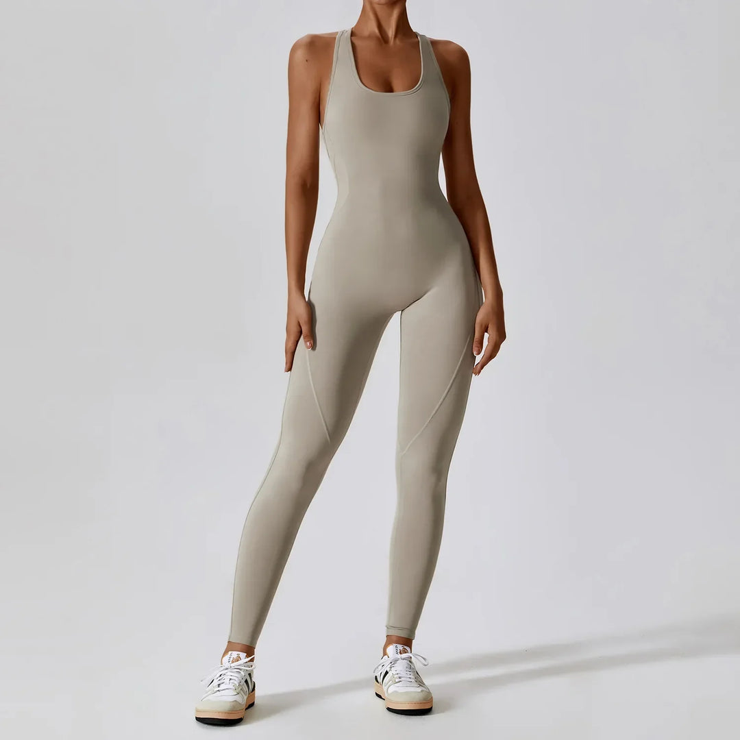 Miranda | Combinaison de Yoga avec Dos Ouvert