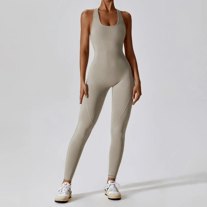 Miranda | Combinaison de Yoga avec Dos Ouvert