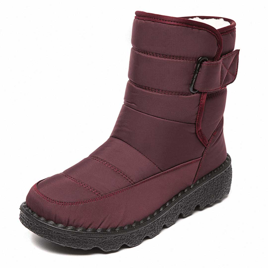 Bottes d'hiver imperméables luxueuses, confortables et tendance pour femmes