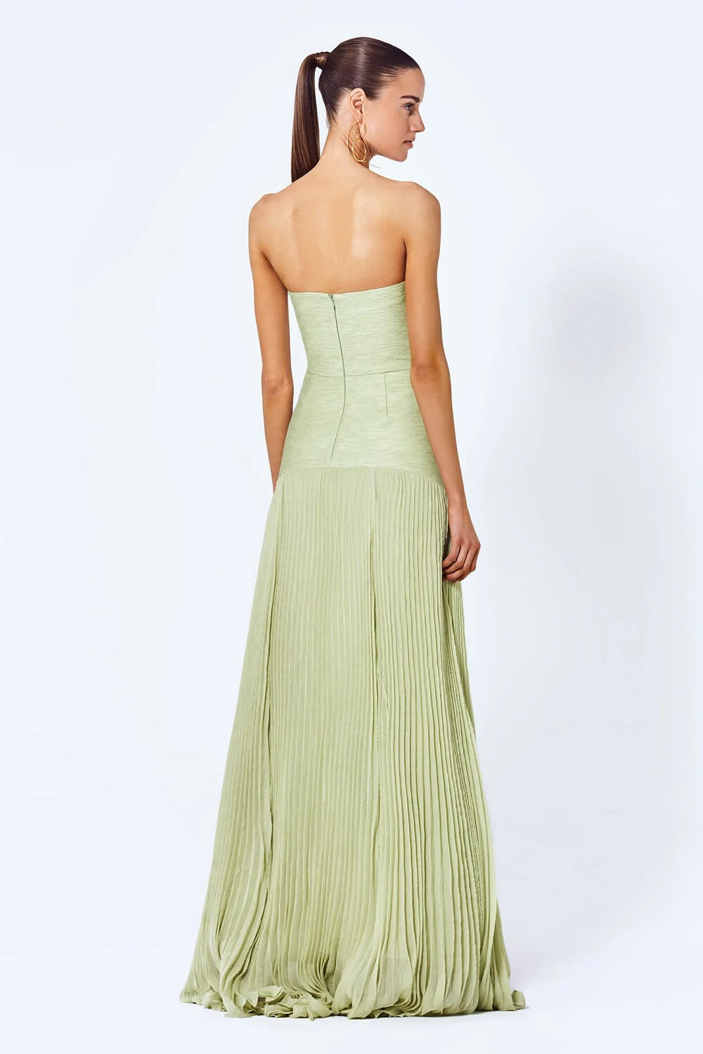 Zynella - Robe maxi sans manches avec taille basse