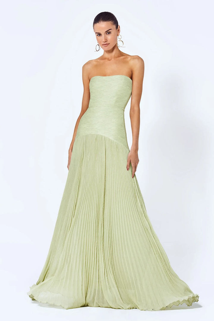 Zynella - Robe maxi sans manches avec taille basse