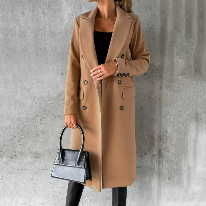 ELLA - Manteau Femme – Manteau Chic Urbain Élégant pour le Bureau et les Loisirs
