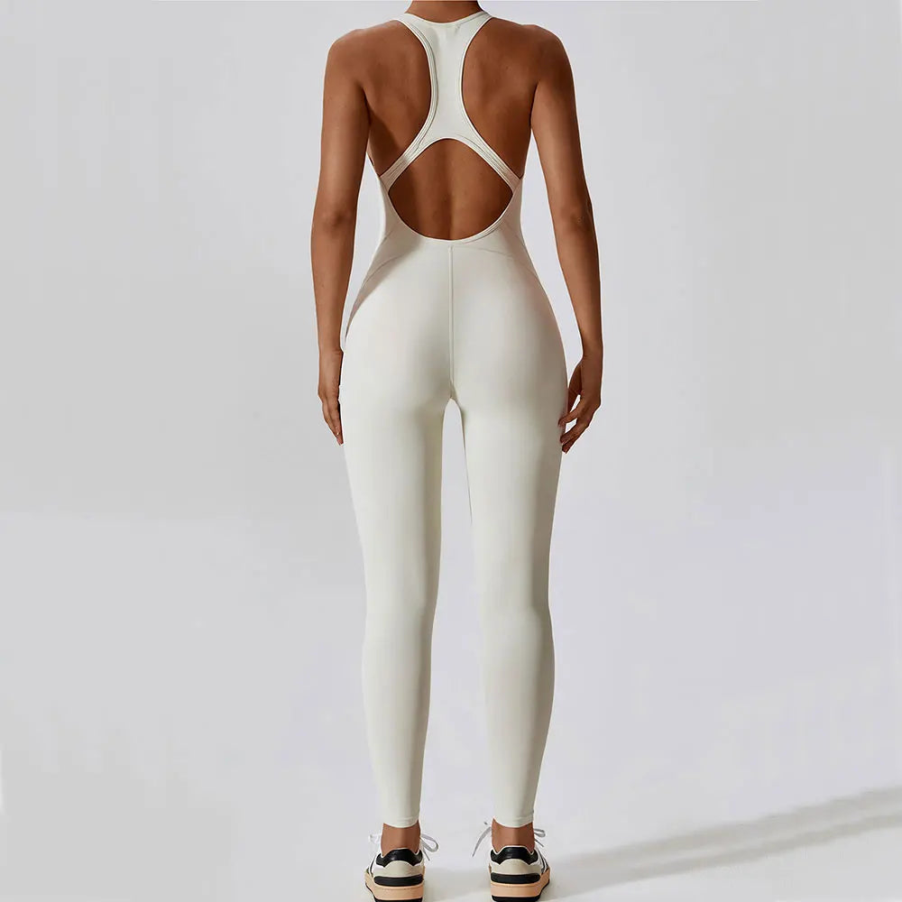Miranda | Combinaison de Yoga avec Dos Ouvert