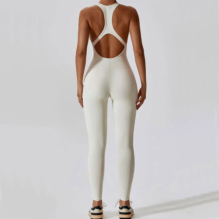 Miranda | Combinaison de Yoga avec Dos Ouvert