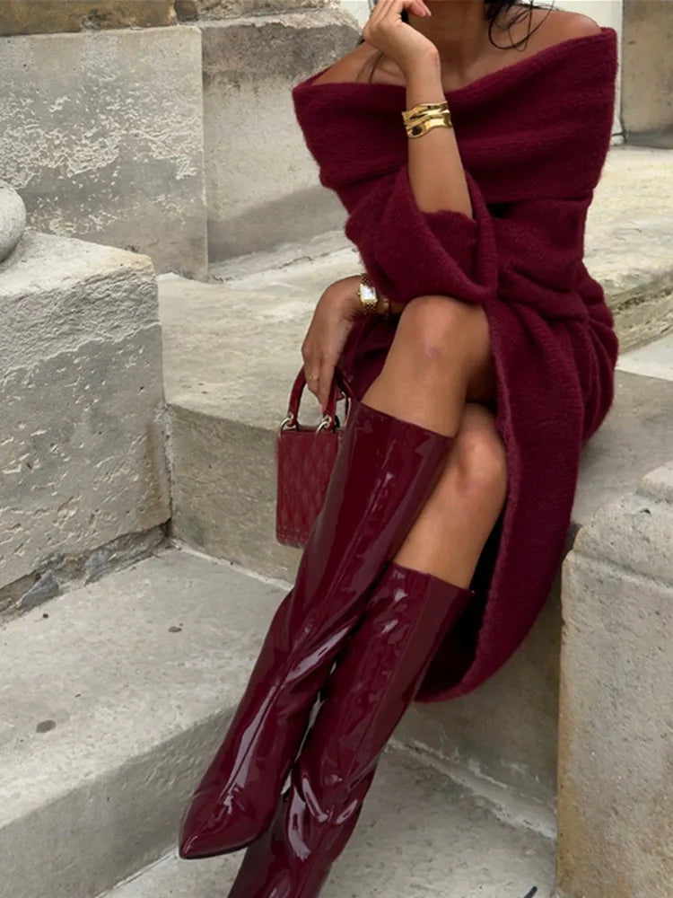 Valentina | Robe en tricot