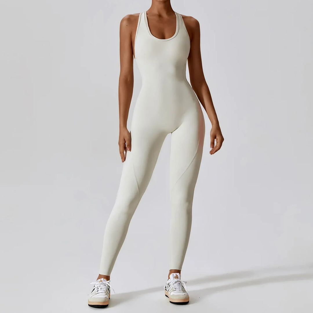 Miranda | Combinaison de Yoga avec Dos Ouvert