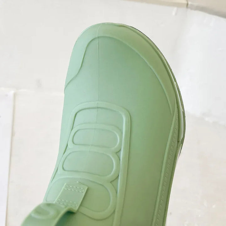 Bottes en caoutchouc imperméables pour femmes | Enfiler