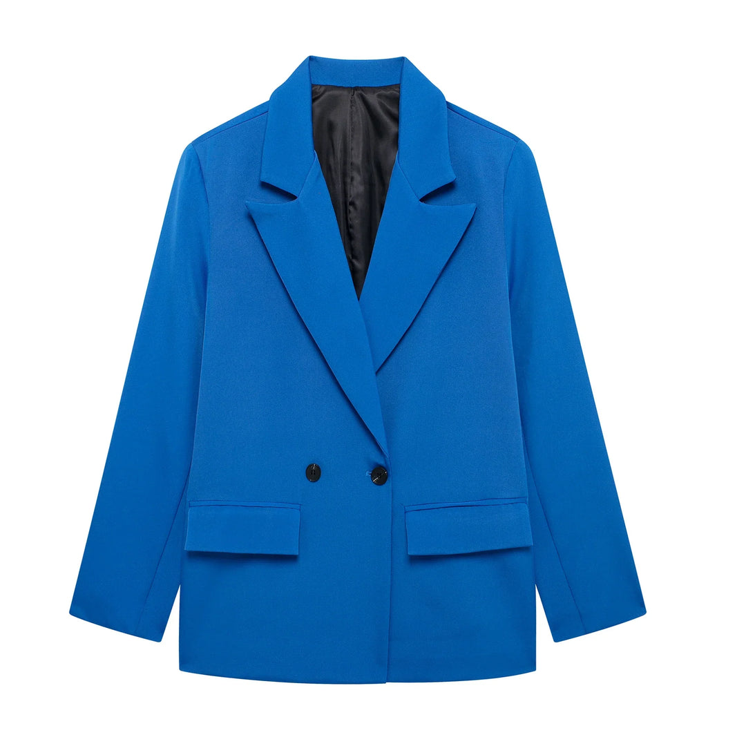Valloré | Manteau pour femmes à double boutonnage élégant