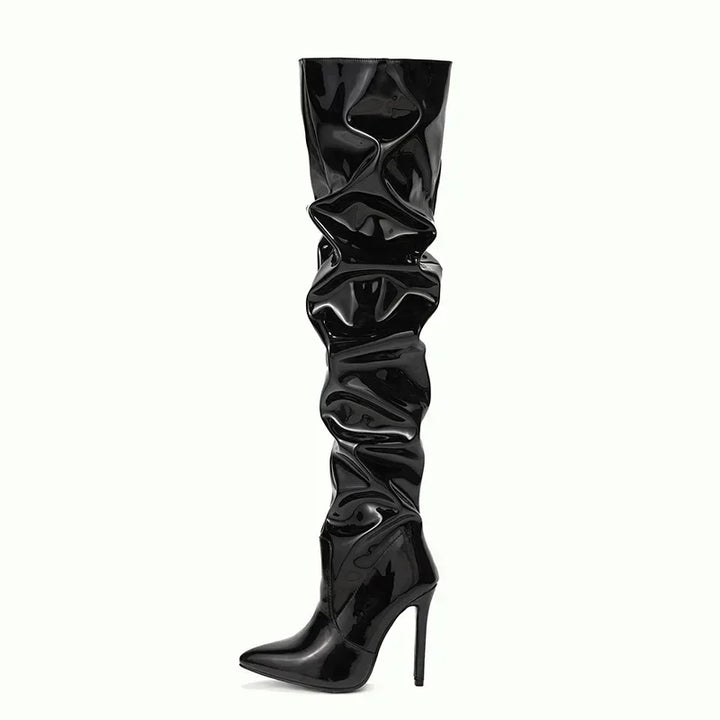 Bottes Overknee pour femmes | Talon stiletto avec bout pointu