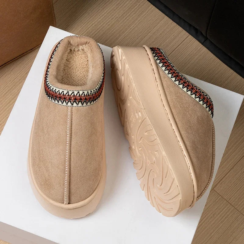 Bottes Classiques pour Femmes avec Semelle Épaisse