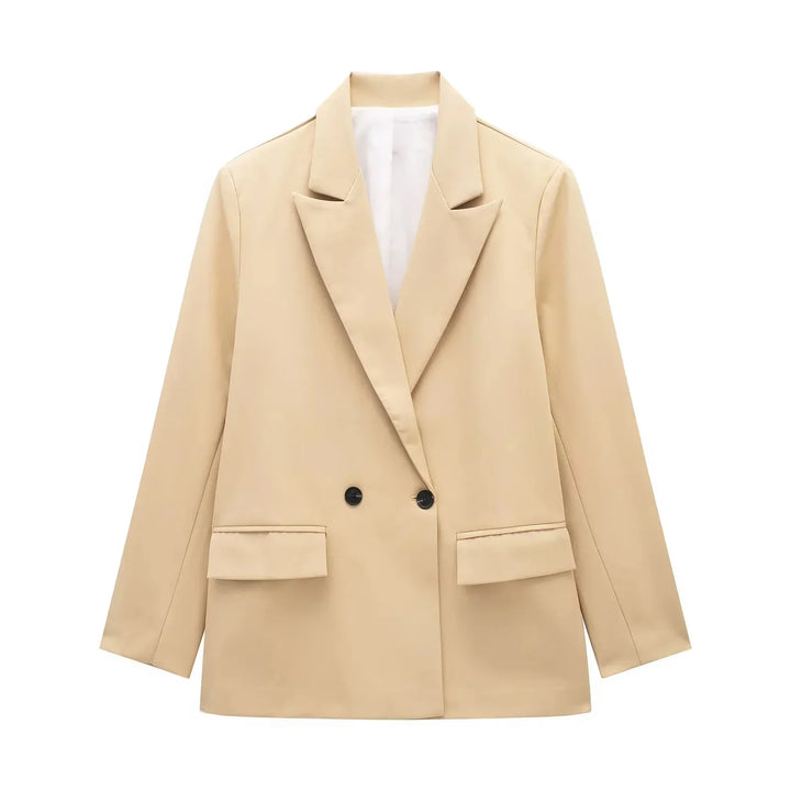 Valloré | Manteau pour femmes à double boutonnage élégant