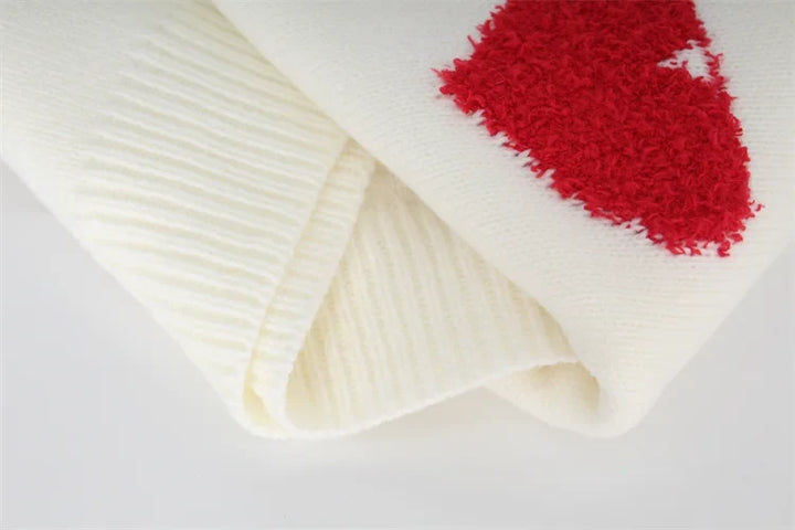 Maren | Pull en tricot à motif cœur pour femmes