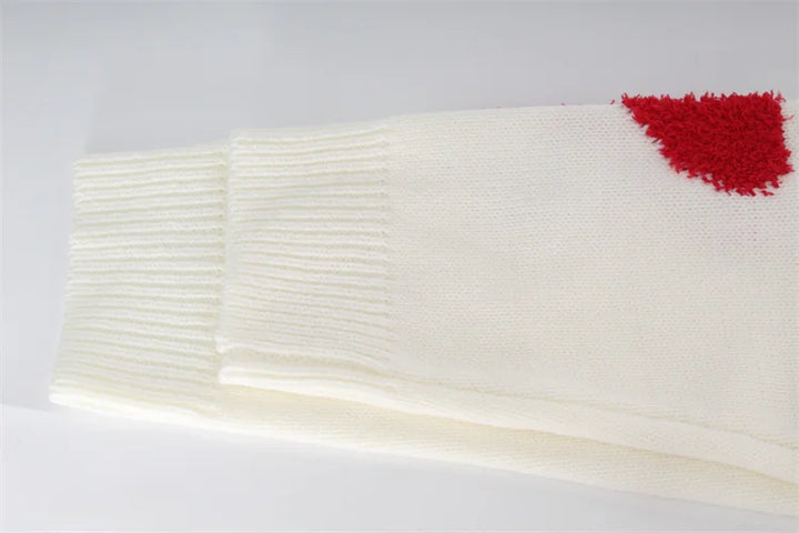 Maren | Pull en tricot à motif cœur pour femmes