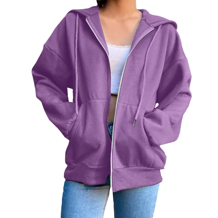 Isabella | Sweat à capuche zippé pour femmes, confortable et élégant