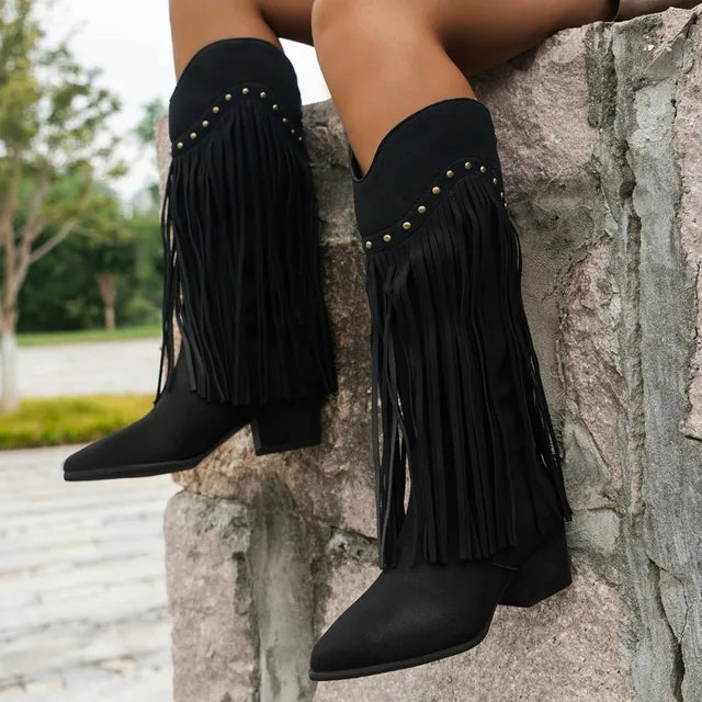 Bottes de cowboy élégantes pour femmes | Confortables