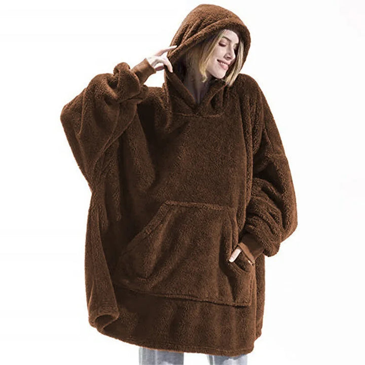 Hoodie Oversize Femme Pull Douillet | Doux & Décontracté