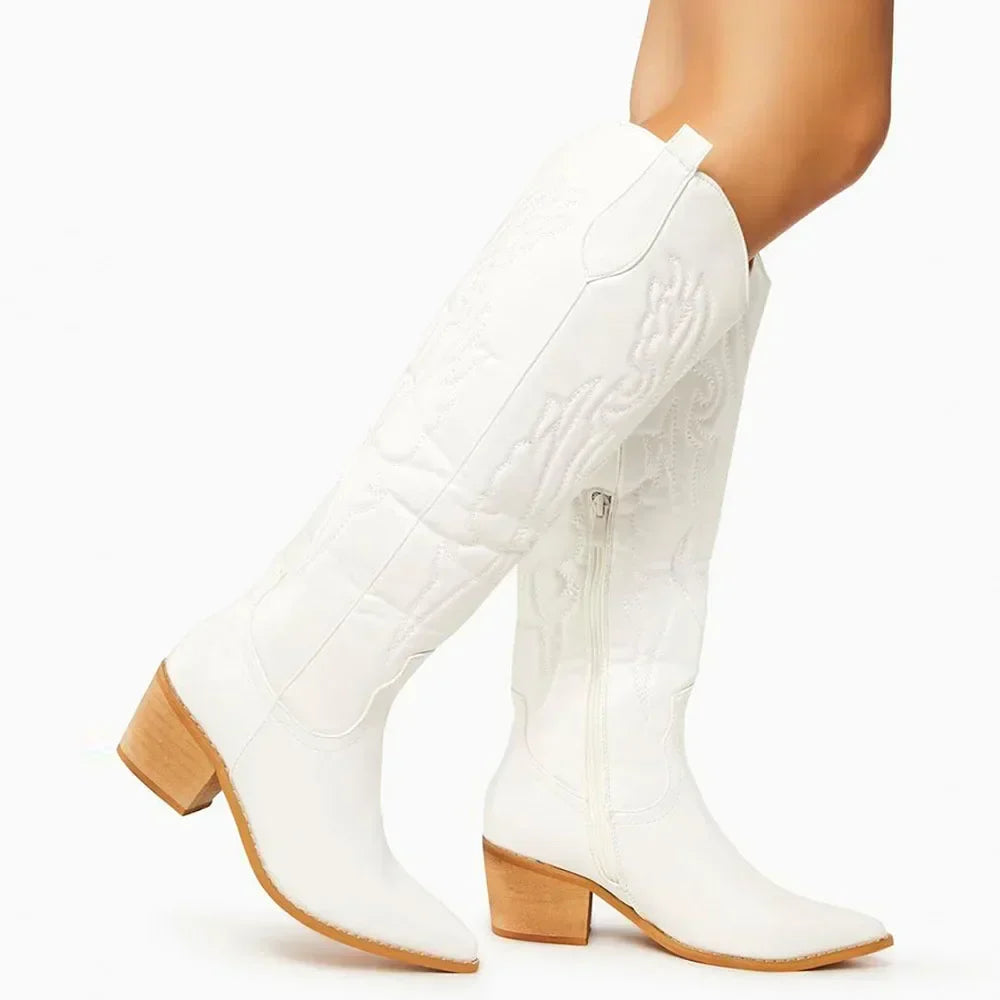 Bottes de cowboy montantes pour femmes | Classiques