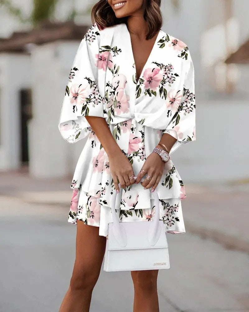 Josie - Robe Minikleid Boho pour femmes