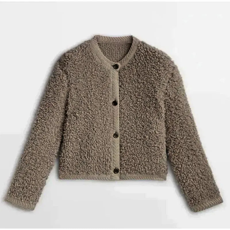 Manteau en teddy pour femmes à la mode | Élégant