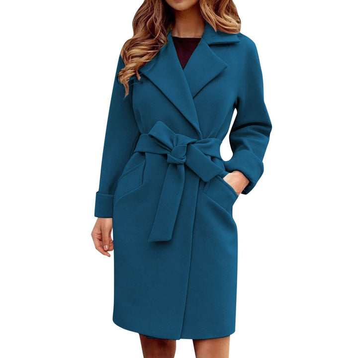 Manteau d'hiver élégant, luxueux et chaud pour femmes